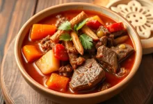 Photo of Ароматный гуляш из говядины с овощами