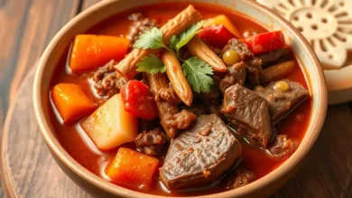 Photo of Ароматный гуляш из говядины с овощами