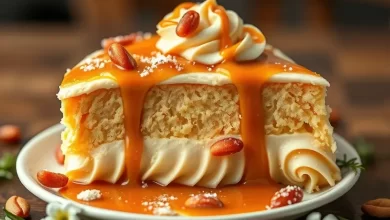 Photo of Сочный медовик с карамельным кремом