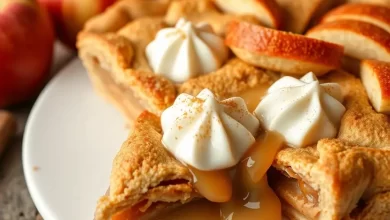 Photo of Сочный яблочный пирог с корицей